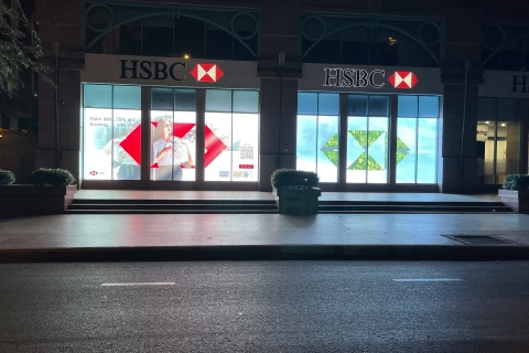 MÀN HÌNH LED P3 NGOÀI TRỜI - HSBC